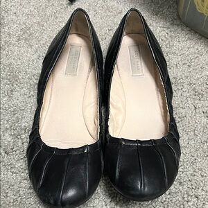 Cole Haan Black Leather Flats